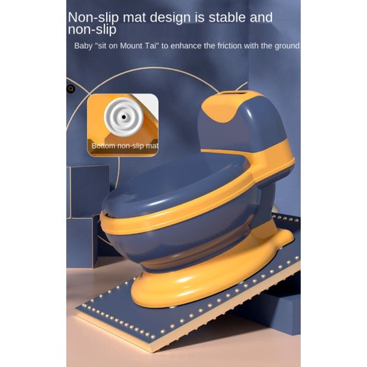 Portable Children's Potty Training Toilet with cushion seat | for Baby Toddlers kid Safe Toilet Potties - Boo & Bub