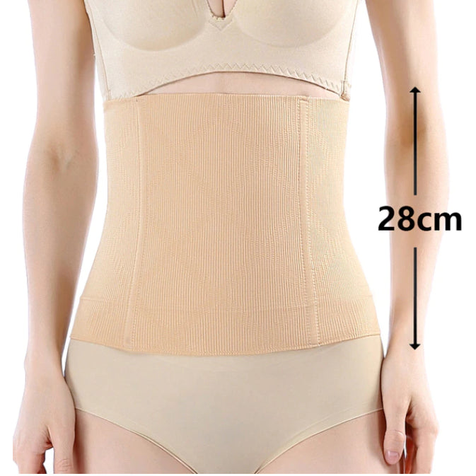 Boo&Bub Seamless Waist Slimming Cincher | Weight Loss Tummy Tummy Tuck Belt Control Body Shaper Corset - Boo & Bub