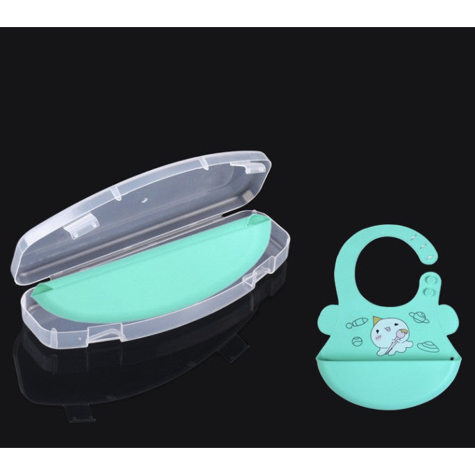 Cartoon Baby Waterproof Bib | Soft Bibs Baby Feeding Dinosaur Kids Girl Boy Adjustable Children Newborn - Boo & Bub