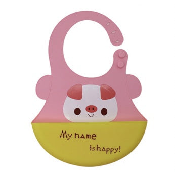 Cartoon Baby Waterproof Bib | Soft Bibs Baby Feeding Dinosaur Kids Girl Boy Adjustable Children Newborn - Boo & Bub