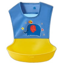 Cartoon Baby Waterproof Bib | Soft Bibs Baby Feeding Dinosaur Kids Girl Boy Adjustable Children Newborn - Boo & Bub