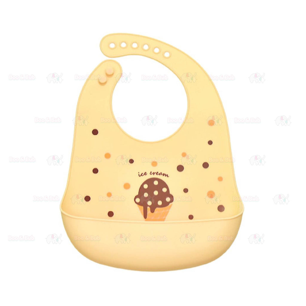 Cartoon Baby Waterproof Bib | Soft Bibs Baby Feeding Dinosaur Kids Girl Boy Adjustable Children Newborn - Boo & Bub