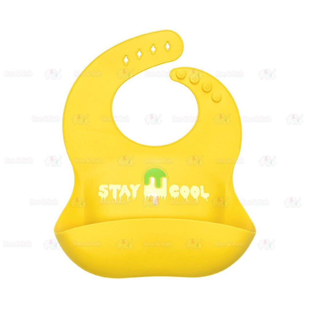 Cartoon Baby Waterproof Bib | Soft Bibs Baby Feeding Dinosaur Kids Girl Boy Adjustable Children Newborn - Boo & Bub