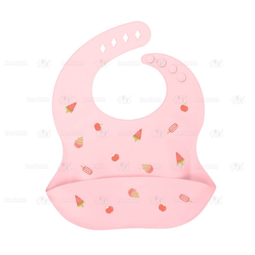 Cartoon Baby Waterproof Bib | Soft Bibs Baby Feeding Dinosaur Kids Girl Boy Adjustable Children Newborn - Boo & Bub