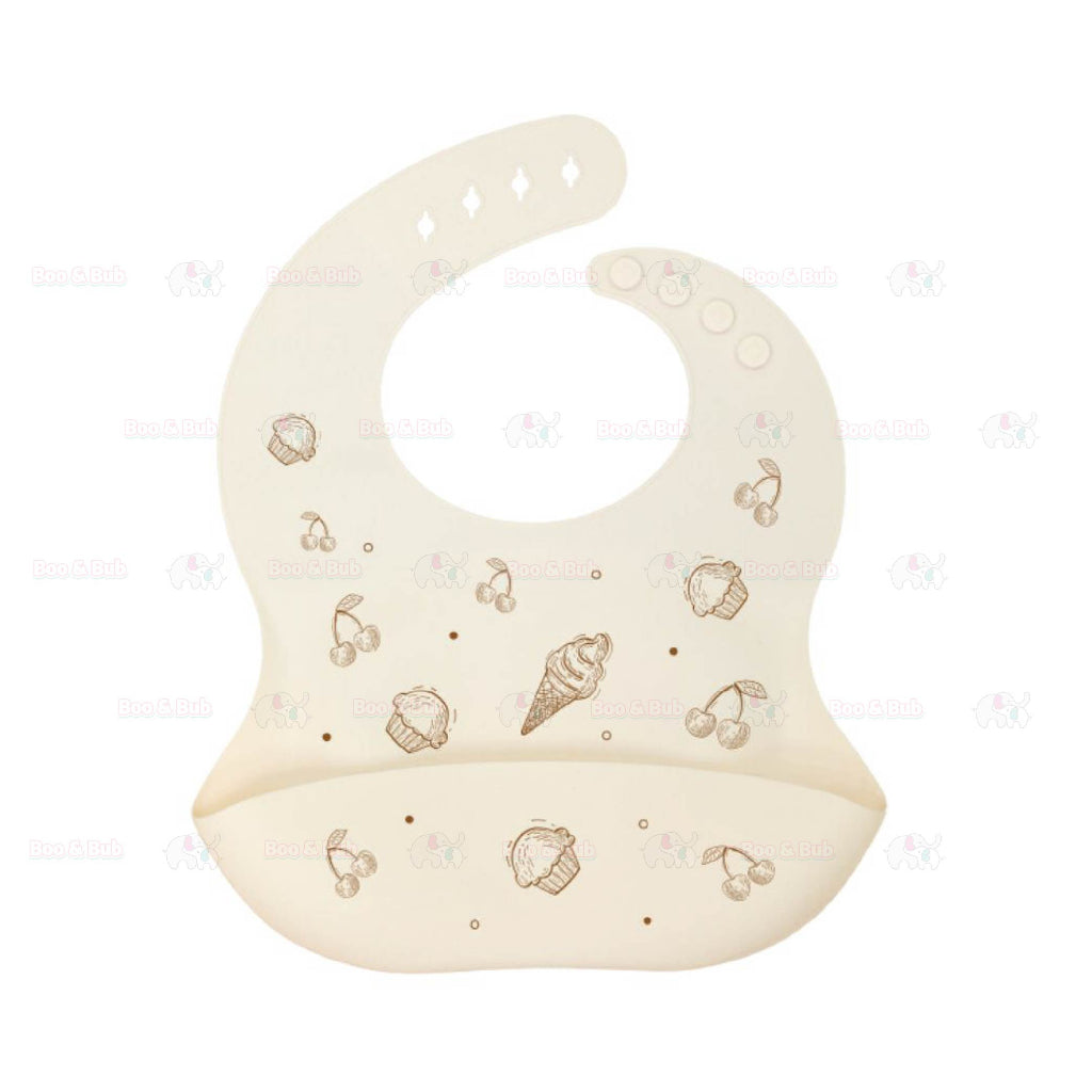 Cartoon Baby Waterproof Bib | Soft Bibs Baby Feeding Dinosaur Kids Girl Boy Adjustable Children Newborn - Boo & Bub