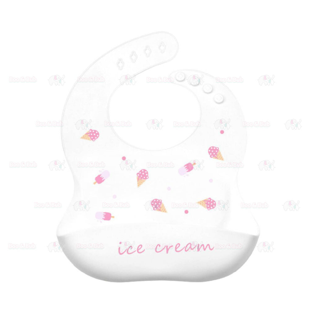 Cartoon Baby Waterproof Bib | Soft Bibs Baby Feeding Dinosaur Kids Girl Boy Adjustable Children Newborn - Boo & Bub