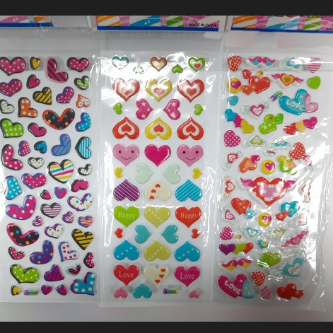 1pc 3D Cartoon Bubble Sticker for Kids (Stiker Kanak Kanak) - Boo & Bub