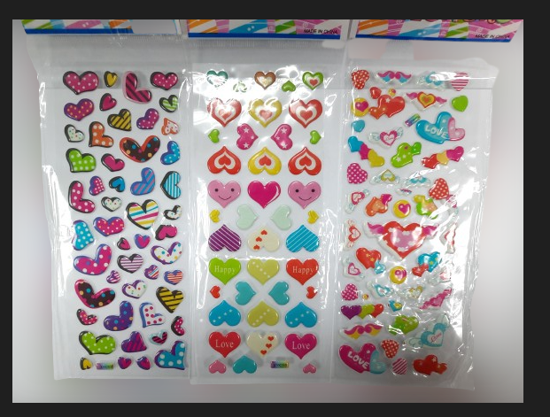 1pc 3D Cartoon Bubble Sticker for Kids (Stiker Kanak Kanak) - Boo & Bub