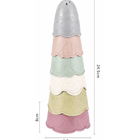 Baby Stacking Cup - Boo & Bub