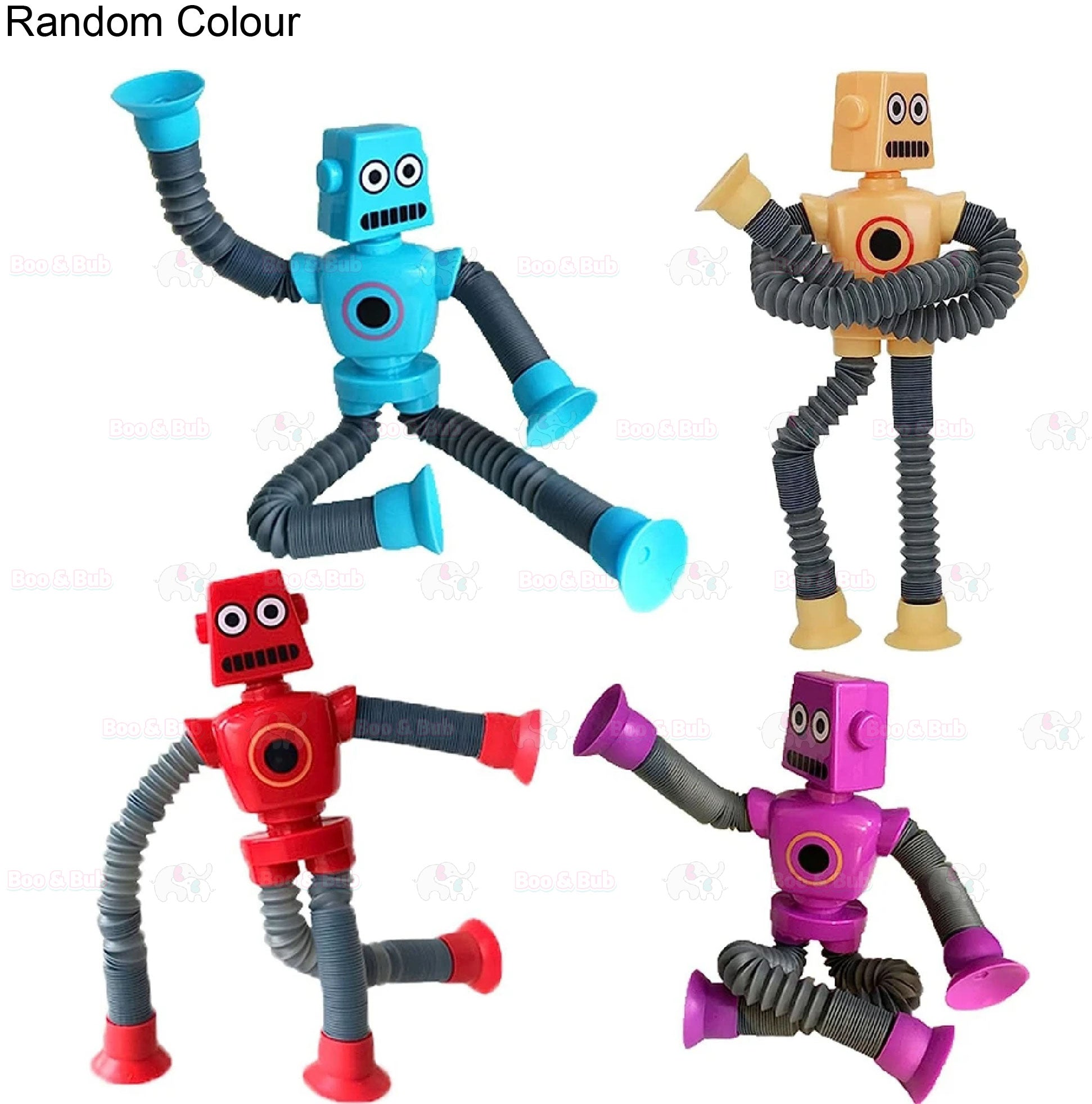 Boo&Bub Pop Tubes Fidget Toy Autism Toys Sensory Stretch Tubes Creativ ...