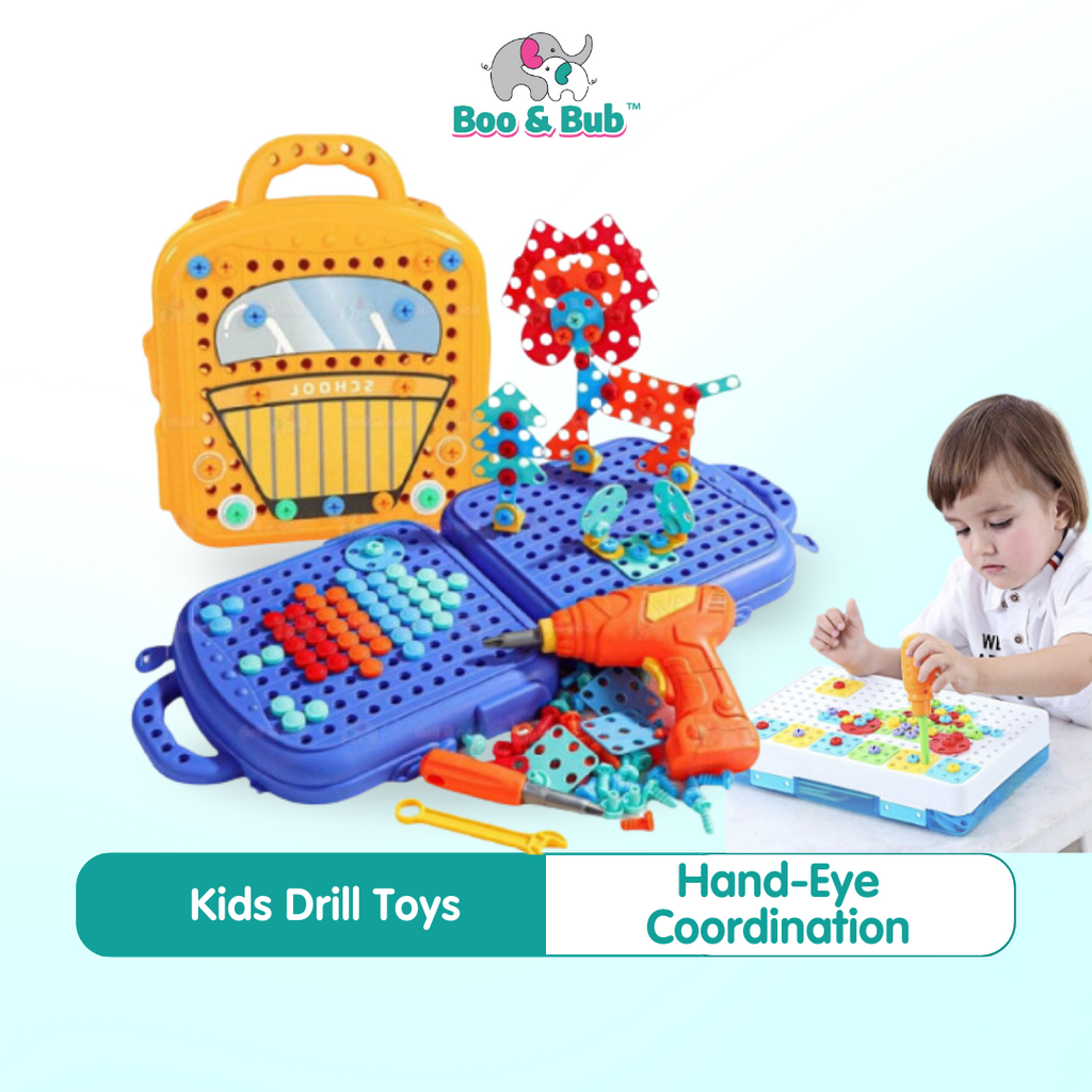 Kids Drill Toys - Boo & Bub