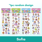 1pc 3D Cartoon Bubble Sticker for Kids (Stiker Kanak Kanak) - Boo & Bub