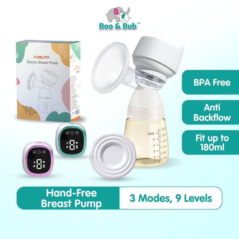 Boo&Bub Portable Electric Breast Pump Hand-Free Breast Pump