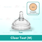 Boo and Bub Brown Silicone Baby Bottle Wide-neck Anti-flatulence Bayi Botol Susu with straw BPA FREE - Boo & Bub