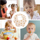 Boo&Bub 6 layers Baby Bib  Cotton Bib Baby Saliva Towel Newborn Baby Saliva Bib Soft Washable drooling Bib 新生儿围兜 柔软可洗 吸水 - Boo & Bub