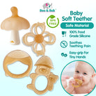 Boo & Bub Baby Soft Teether Silicone Teether BPA-Free Teething Toy Chewing Mainan Gigitan Bayi Teether Bayi Lembut  婴儿柔软 - Boo & Bub