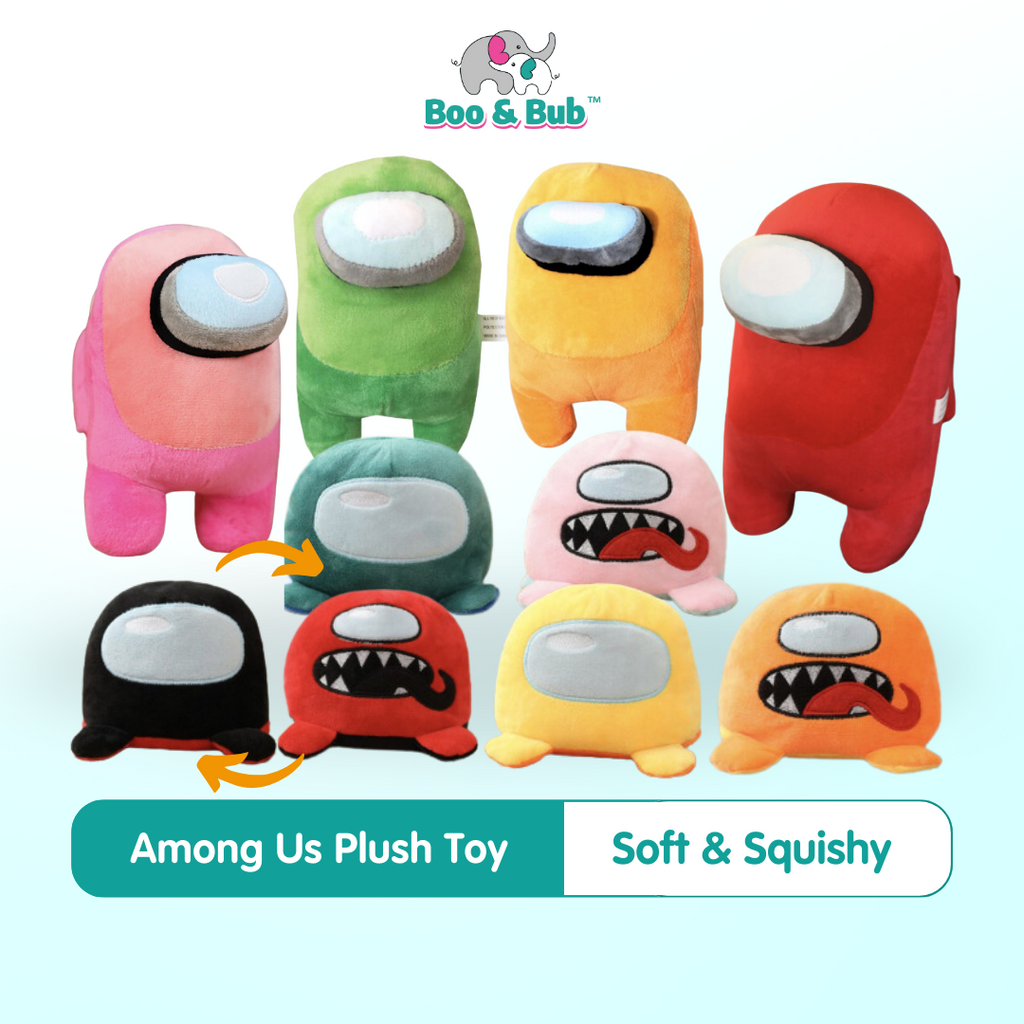 10cm / 20cm / Reversible Game Plush Soft Toys | Cute Doll Plushie Figure Toy For Birthday Christmas Gift - Boo & Bub