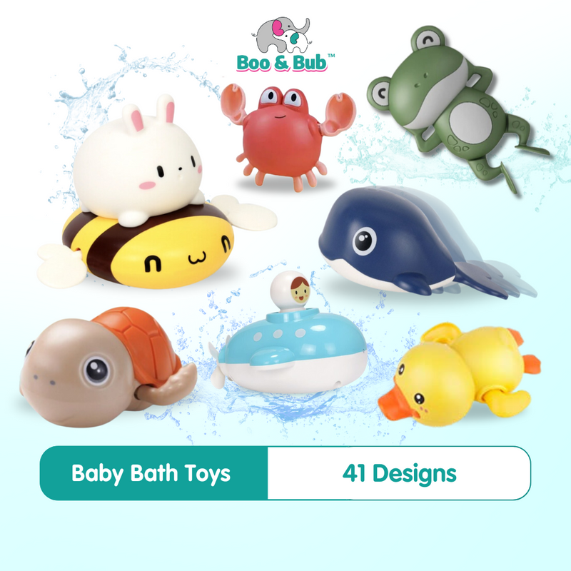 Baby Bath Toys | Swimming Toys Bathing Time Small Toy for Kids Gifts | Toddler Toy | Mainan Mandi