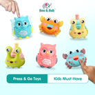 Press Inertia Toy - Boo & Bub