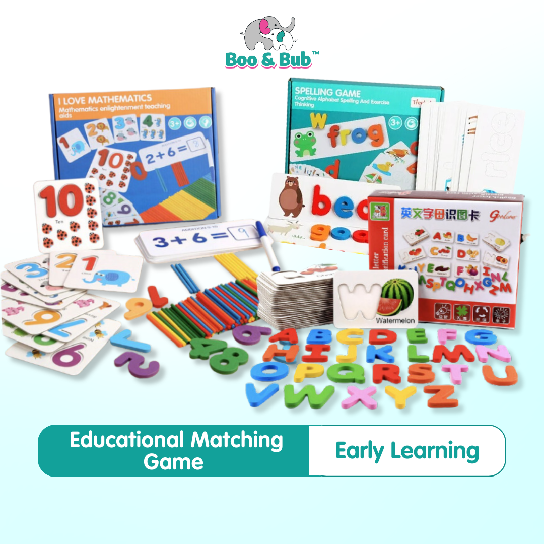 Educational Alphabet Puzzle Toy - Boo & Bub