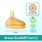 Boo&Bub Silicone Baby Bottle Wide-neck Anti-flatulence Bayi Botol Susu with straw BPA FREE - Boo & Bub