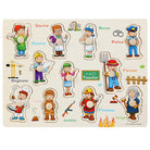 Wooden Puzzle Board - Boo & Bub