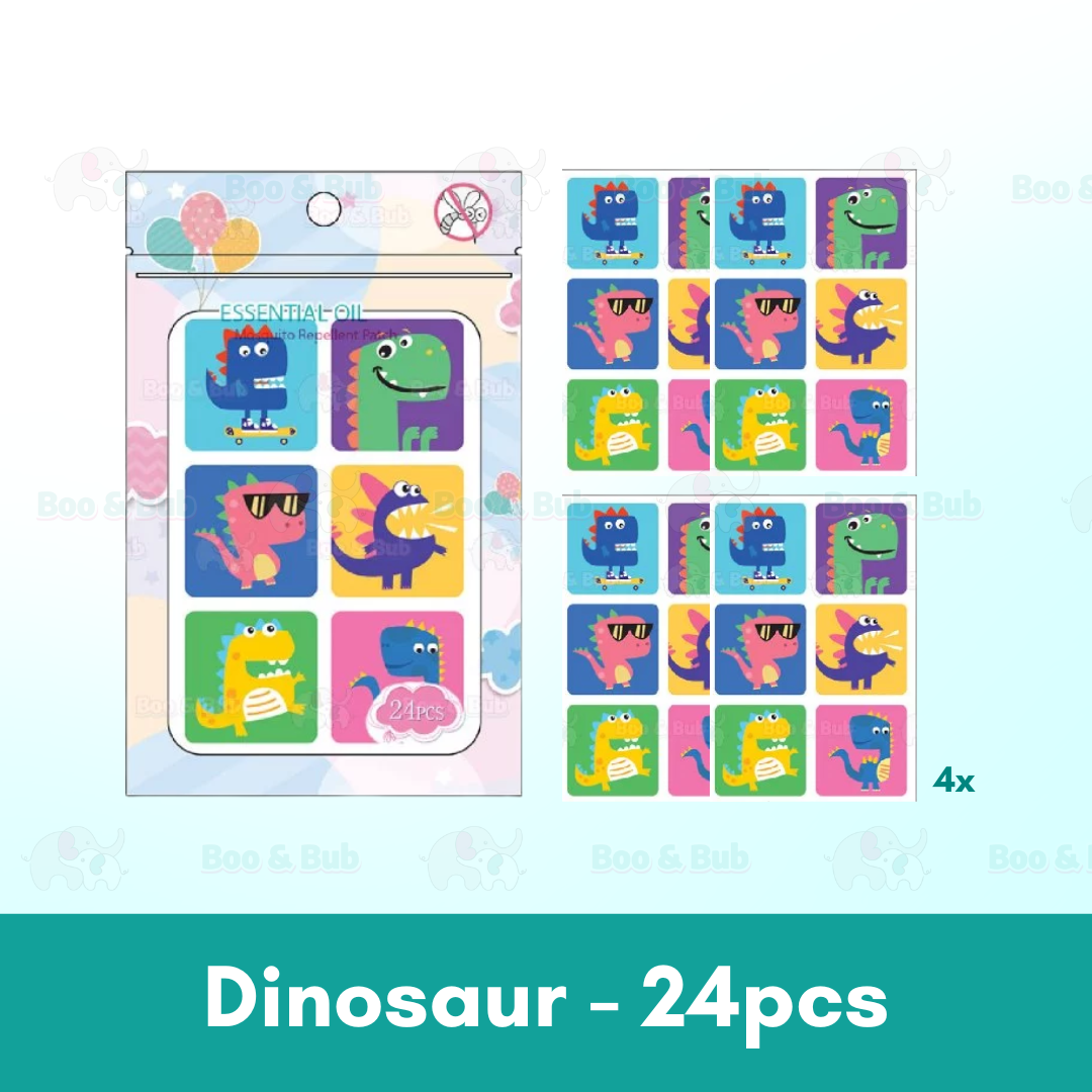 Boo&Bub Baby Mosquito Repellent Patch Anti mosquito sticker Ubat Nyamuk Penghalau Nyamuk Essential Oil sticker 防蚊贴 驱蚊贴 - Boo & Bub