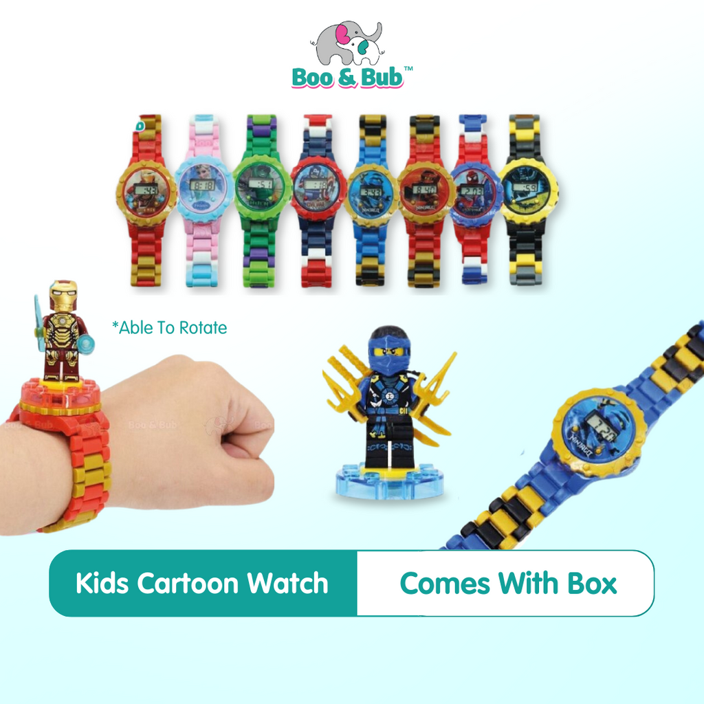 Watches With Figure Rotate Spin - Boo & Bub