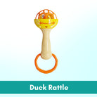 Baby Rattles Tumbler Ball Toys | Early Learning Education Bell soft toys - Boo & Bub