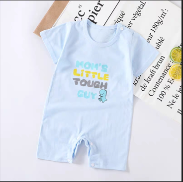 Baby Rompers | Newborn Infant Boy Girl Clothing Short Sleeve Clothes | Baju Bayi - Boo & Bub