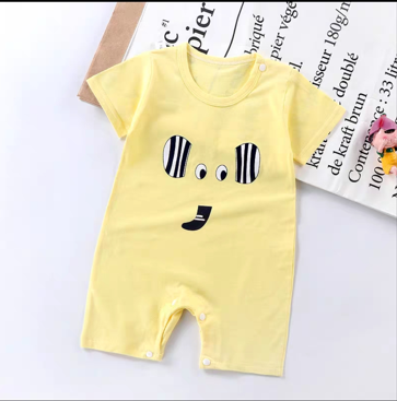 Baby Rompers | Newborn Infant Boy Girl Clothing Short Sleeve Clothes | Baju Bayi - Boo & Bub