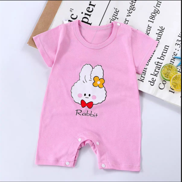 Baby Rompers | Newborn Infant Boy Girl Clothing Short Sleeve Clothes | Baju Bayi - Boo & Bub