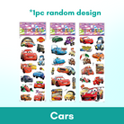 1pc 3D Cartoon Bubble Sticker for Kids (Stiker Kanak Kanak) - Boo & Bub