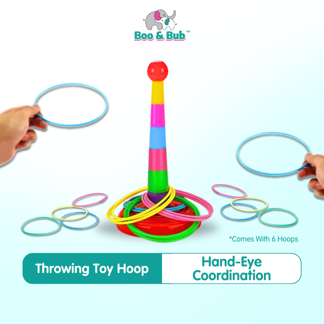 Throw Circle Toy | Hoop Throwing Ring Game - Boo & Bub