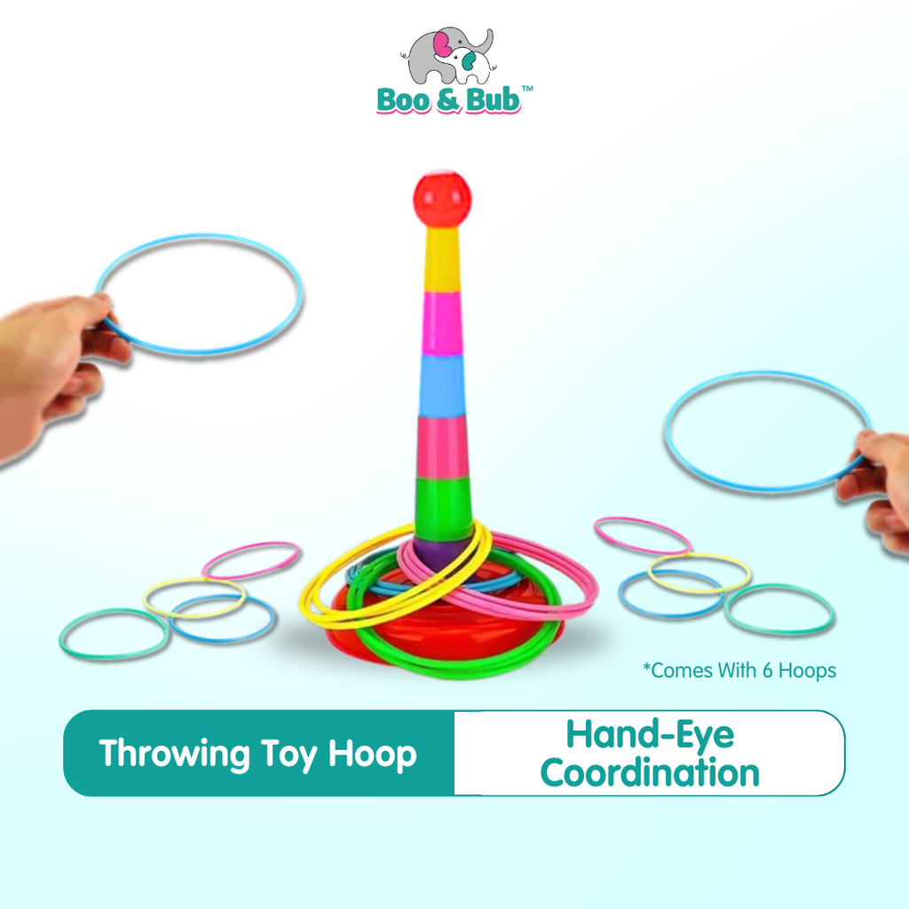 Throw Circle Toy | Hoop Throwing Ring Game - Boo & Bub
