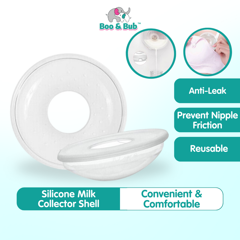 Silicone Breast Milk Collector Shell | Silicone Breast Pad Feeding Milk Saver Protect Sore Nipples baby