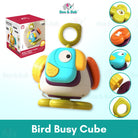 Boo&Bub 6-in-1 Montessori Toys Toddler Busy Cube Early Education Sensory Toys for Babies - Boo & Bub