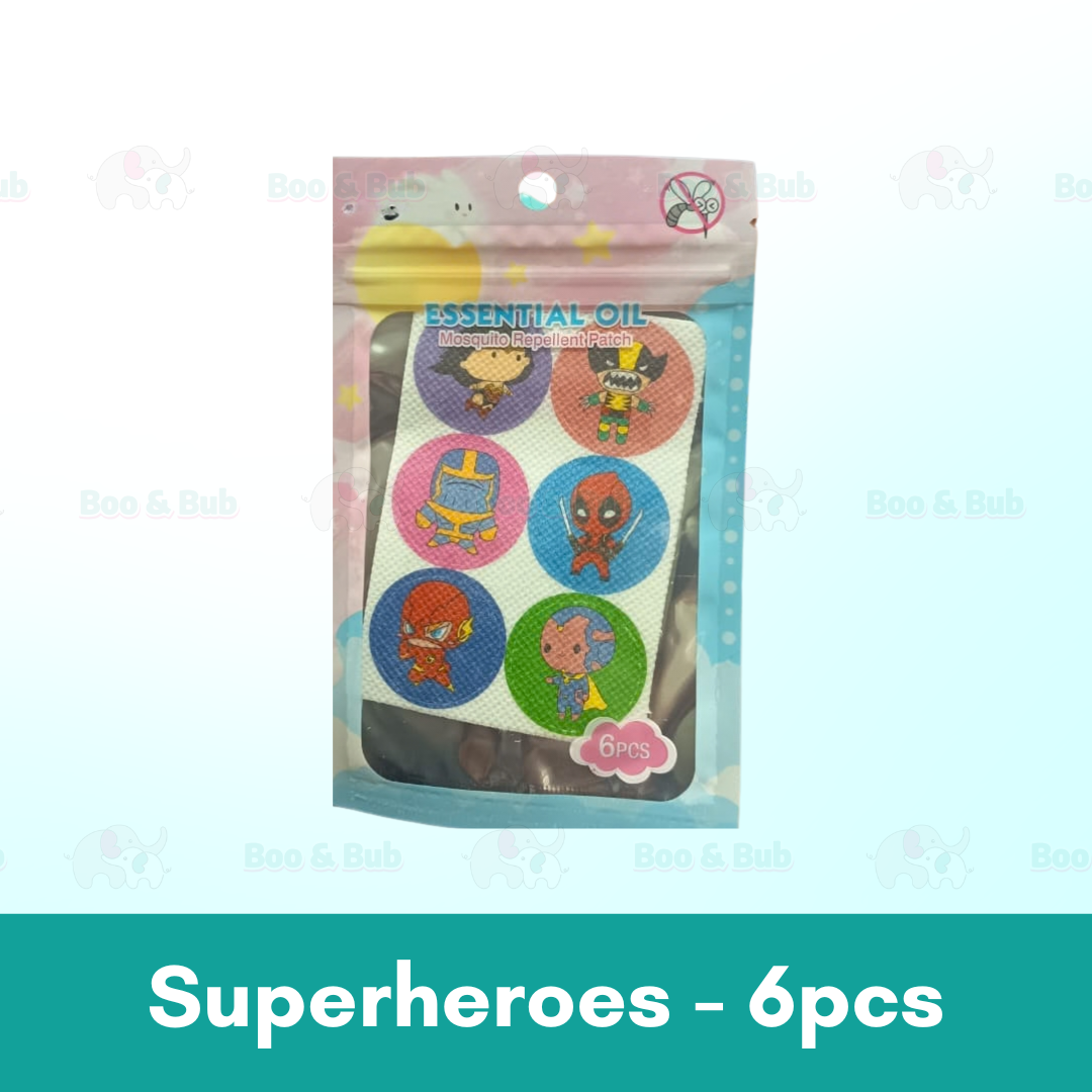 Boo&Bub Baby Mosquito Repellent Patch Anti mosquito sticker Ubat Nyamuk Penghalau Nyamuk Essential Oil sticker 防蚊贴 驱蚊贴 - Boo & Bub