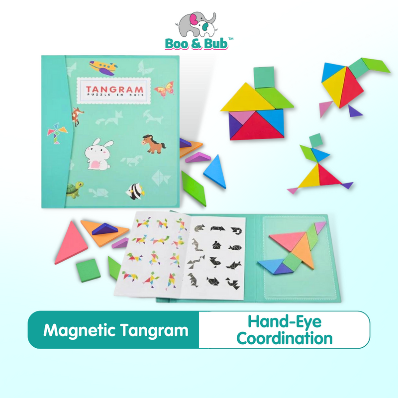 Colorful Magnet Tangram