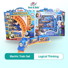 Electric Train DIY Track Railway Playsets Children Toys | Fun game Earning Education Learning toy kid - Boo & Bub