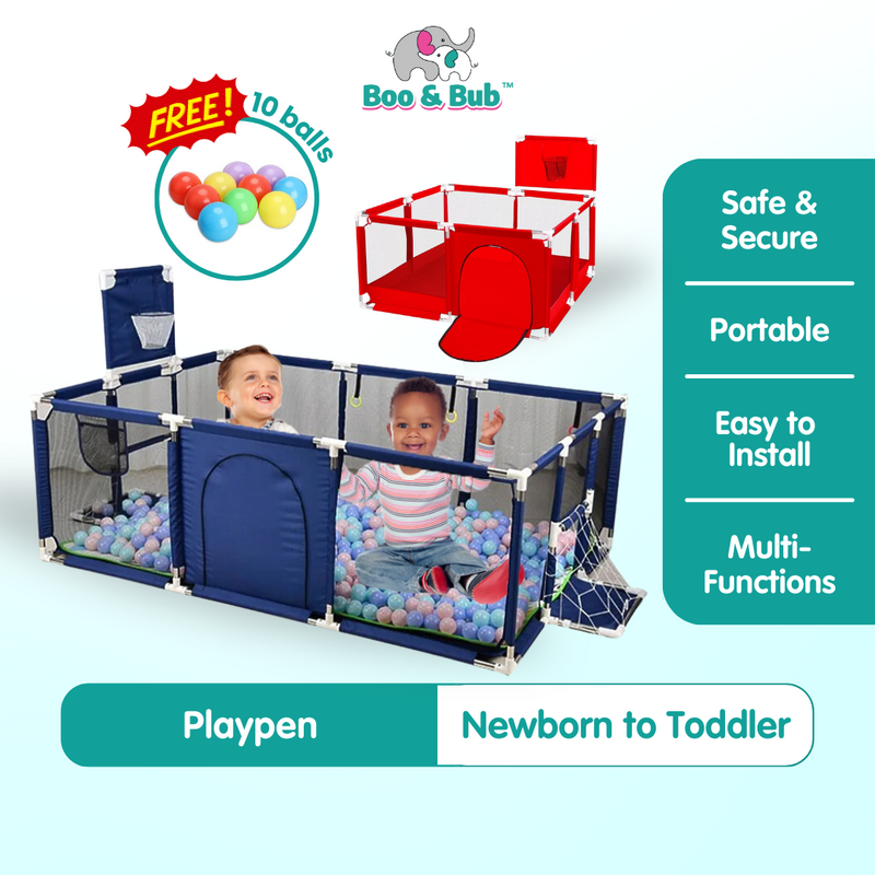 Children's Playpen Fench | Baby Toddler Children Net Playground Hexagon Barrier Baby Child Safety Kids Ocean Ball