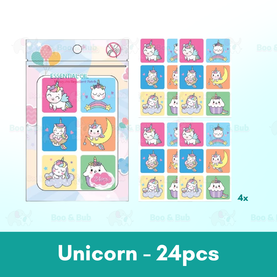 Boo&Bub Baby Mosquito Repellent Patch Anti mosquito sticker Ubat Nyamuk Penghalau Nyamuk Essential Oil sticker 防蚊贴 驱蚊贴 - Boo & Bub