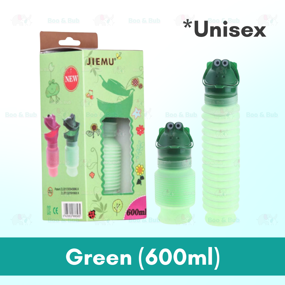 Boo&Bub Portable Cartoon Animal Kids Car Urinal Stretchy | Emergency high-speed urine bag - Boo & Bub