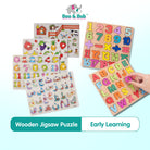 Wooden Puzzle Board - Boo & Bub