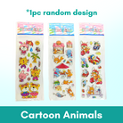 1pc 3D Cartoon Bubble Sticker for Kids (Stiker Kanak Kanak) - Boo & Bub