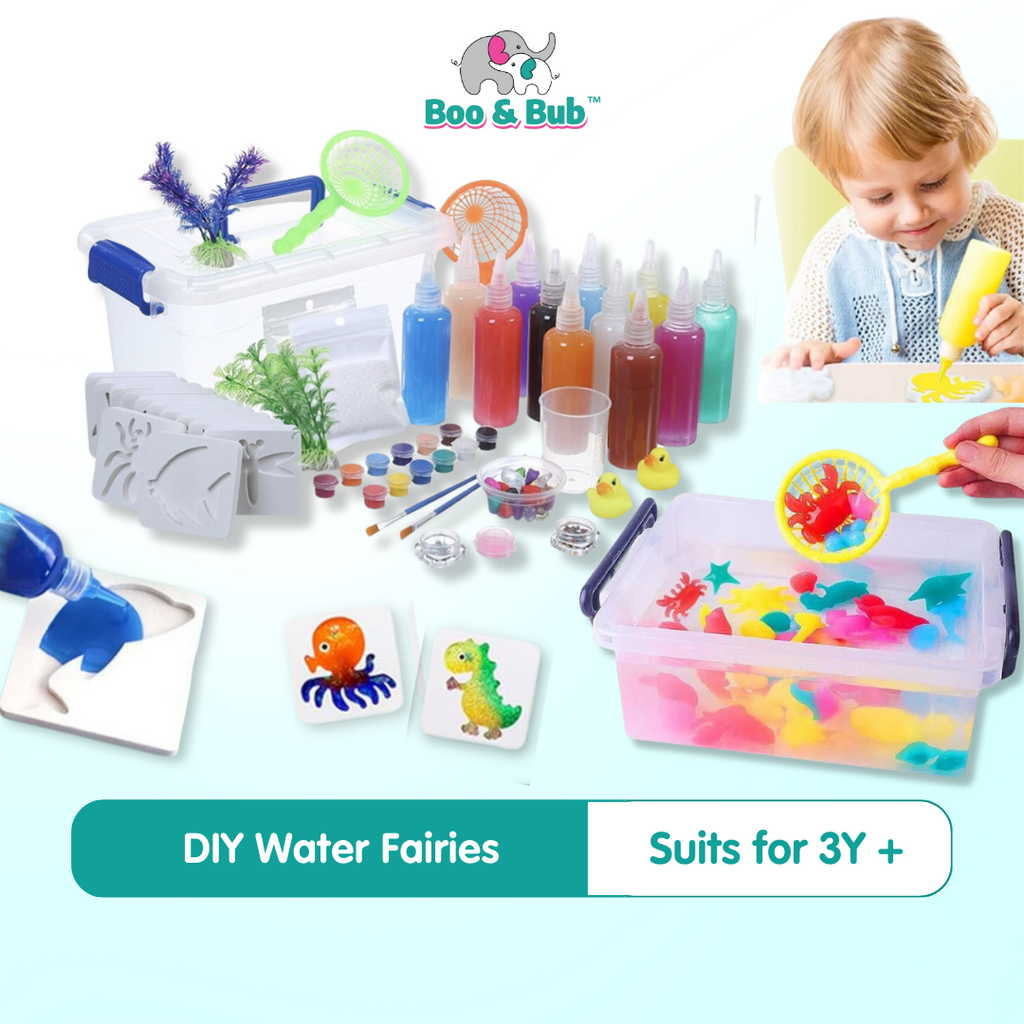 DIY Water Fairies | Magic Fairy Art Craft Toy | Early Educational STEM Science Montessori Children Mainan Sains Air - Boo & Bub