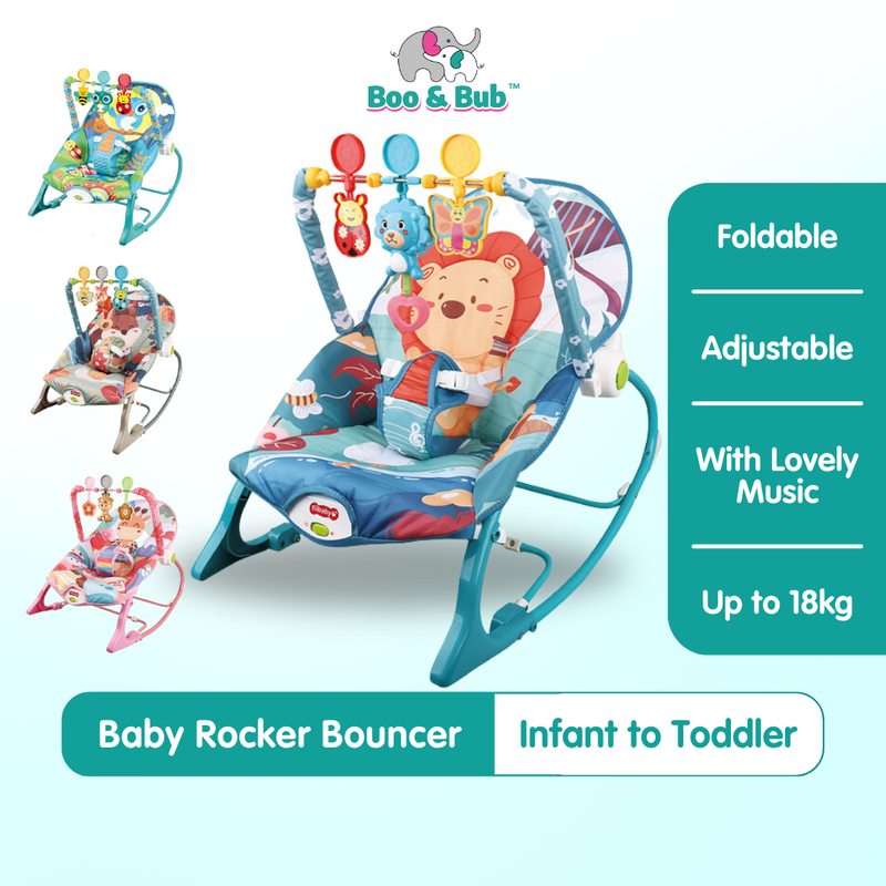 Baby Bouncing Chair | Electric Cradle Bed Coax Bouncer Music Sleeping Artifact Recliner Comfort Newborn Shaker