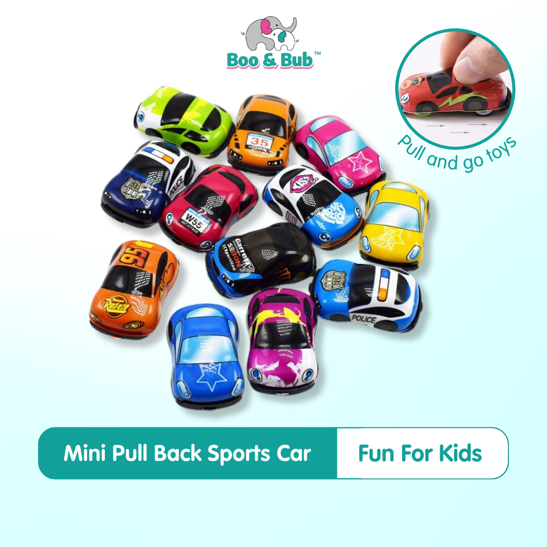 Mini Pull Back Sport Car | Model Fun Toy Simulation Children Kids Gift - Boo & Bub