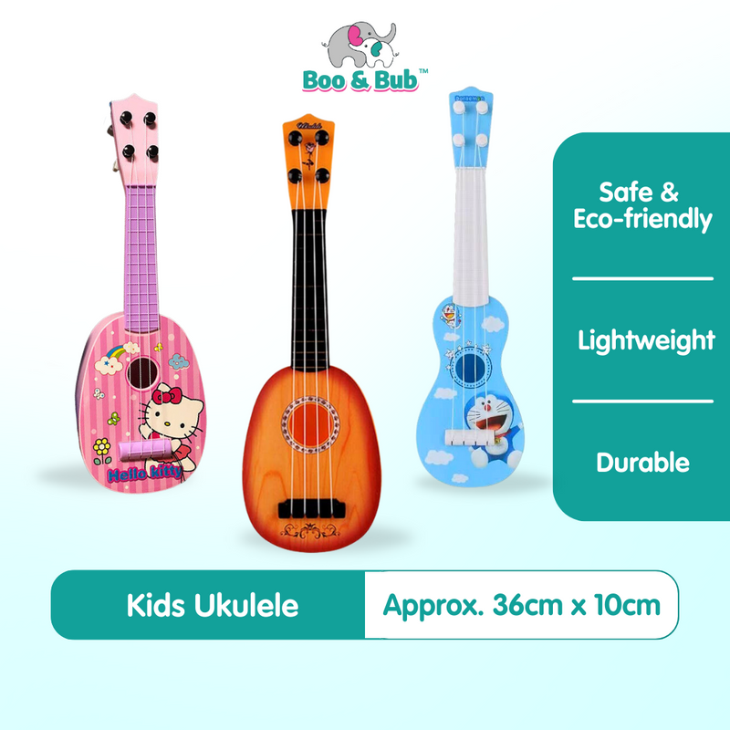 Cartoon Ukulele | Guitar Musical Instrument Simulate Playable Guitar Education Music Early Educational Montessori