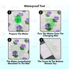 Boo&Bub Washable Baby Diaper Changing Mat Baby Urine Mat Waterproof Mattress Protector Pelapik tilam 婴儿隔尿垫成人 urine pad - Boo & Bub